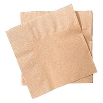 [진양제지] 칵테일 무지 냅킨(브라운/화이트), 브라운, 1개, 1600매