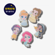 [크록스 키즈] [크록스][크록스] 프린세스 LED 5팩 (10011267), 색상:FREE / 사이즈:OS