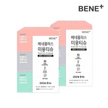 [빠른무료배송]베네플러스 미용티슈 250매 6개입x2팩(천연펄프), 12개