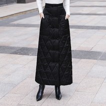 골프 패딩 치마 담요 스커트 롱스커트 랩스커트 방한 겨울 롱치마 여성 빅사 이즈 바지 2