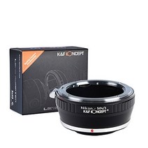 [정규 대리점]K&F 니콘 nikonAI 렌즈-마이크로 포서즈 m43 마운트 어댑터 렌즈 크로스 첨부 nf-m43 (KFM43)