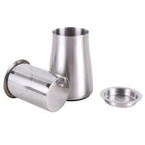 커피용품 커피 Sifter 파인 메쉬 좋은 필터링 효과 스테인레스 스틸 파우더 Sieve 컨테이너 뚜껑 홈 카페, 01 은
