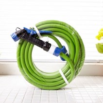 모비딕파워 [모비딕파워] 분사호스 물분사건 호스 스프링호스 원예용품 수도호스 호스릴 분사건, 아★ 현장 청소 세차 다용도 고무 호스 분사기 20m, [좋습니다]