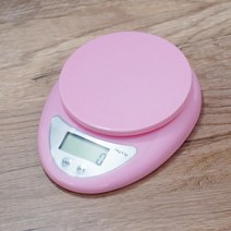 5kg1g 휴대용 디지털 저울 led 전자 저울 우편 음식 균형 측정 무게 주방 led 전자 저울, 분홍색, 5kg, 없음