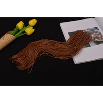 뜨개실파피루스 라피아 라피아끈 파피루스뜨개실 파피루스 라피아실 면리본 라피아모자 종이실 파피루스실 썸머라피아 끈 라피아포장끈 가방뜨개 로프 DIY 수제 재료, FREE, O 75~80M