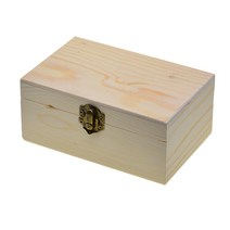 Ursmart 보통 나무로되는 보석 저장 Decoupage 가정 조직자 상자 목제 케이스 홀더, 설명, 자연, 나무, 1개