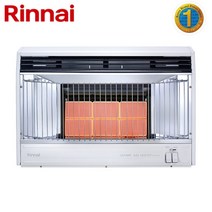 린나이 가스난로 히터 RHS-650W 스토브 벽결이형 사무실 야외 식당, LPG