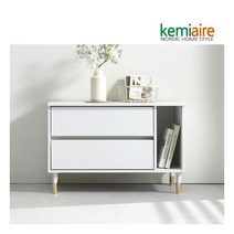 [케미에르] 쿠크 800 싱글 TV거실장 KSH-201, 색상:그레이