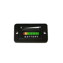 Automotive Authority LLC® EZGO Club Car Yamaha 골프 카트에 사용할 수 있는 48V 배터리 표시기 미터 게이지