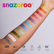 영국 스나자루 페이스 페인팅 물감-스파클, 05 Sparkle Pink