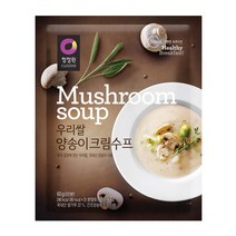 청정원 우리쌀 양송이 크림수프60gX14, 상세페이지 참조