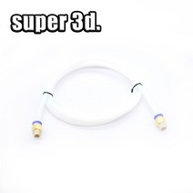 테프론호스 우레탄 테브론튜브 1M PTFE 튜브 Teflonto 파이프 커넥터 3D 프린터 부품 J-헤드 핫 엔드 V5 V6, 02 3.0mm