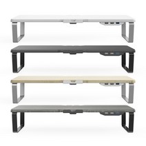제닉스 M-DESK A1 모니터받침대, 화이트