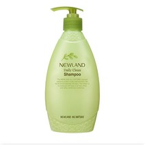 뉴랜드 데일리 클린샴푸 (500ml 모발건강 식물성계면활성제)