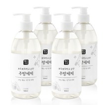 베리크린 주방세제 1종 애플향, 500ml x4
