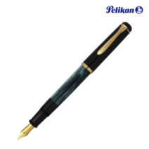 PELIKAN 펠리칸 클래식 M200 고급 만년필 24K 마블그린 B촉