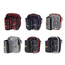 무스탕 파크골프 파우치, 파크골프 파우치P-02N 네이비체크