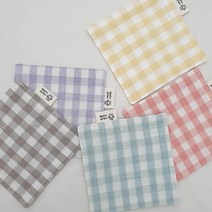 쥬쥬핑크 핸드메이드 패브릭 티코스터 컵받침 홈카페소품, 민트