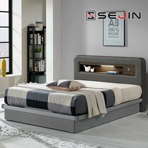 [세진침대] 지오 LED 평상형 침대 프레임SS+7존독립쿠션 55T FM볼텍스 매트리스SS, 상세 설명 참조, 상세 설명 참조