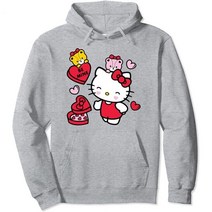 산리오 후드티 Hello Kitty Be Mine 사탕 선물 발렌타인 풀오버 후디 130446