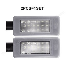 링라이트LED 번호판 조명 램프 푸조 207 CC 208 308 II T9 해치백 SW 3008 시트로엥 C3 MK3 C4 C5 2 개, 01 WHITE_01 6000k