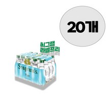 씨그램 탄산수 플레인 라벨프리 무라벨 450PET X20, 450ml, 20개
