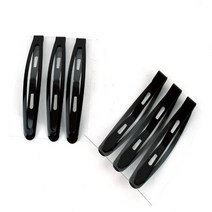 HY 똑딱삔 똑딱핀 블랙 코팅 6개입 앞머리핀 똑딱이핀