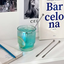 2개세트 실버볼 머들러 안심 스테인레스 304 칵테일 롱 커피스틱 스테인레스 바머들러