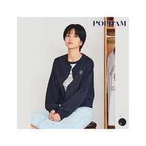 폴햄 여성 피케 라운드넥 가디건 PHE1TC2210