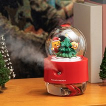 카카오프렌즈 캐롤 오르골 무선 가습기, 크리스마스 캐롤 에디션 가습기