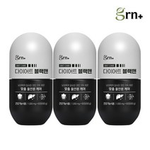 [지알앤] GRN 남성 올인원 밀크씨슬 다이어트 블랙맨 3병 (3개월분), 60정, 3개