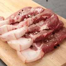 [제주도품질인증] 몬트락 제주 흑돼지 목살 300g 신선냉장배송 친환경인증농장, 1개