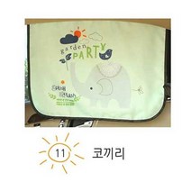 자석 탈부착 차량용 양면 햇빛가리개 강력한 네오디움자석 5개를 사용하여 더욱 편리하게 탈부착이 가능한, 양면햇빛가리개-코끼리