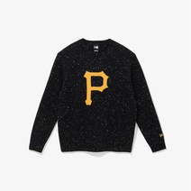 뉴에라 [뉴에라][공용]MLB 레인보우 도트 피츠버그 파이어리츠 스웨터 블랙 (13338654)