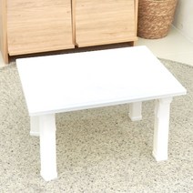 예쁜상 프레임 접이식 테이블 1호 380 x 510 mm, 대리석(화이트) 1호