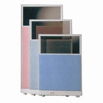 도이퍼니처 PVC천파티션 마감바 반유리형45T 높이:1200mm 데스크파티션, 해당상품