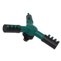 스프링쿨러헤드 농사 원예 3 헤드 정원 급수 시스템 360 도 자동 회전 스프링클러 관개 1/2 