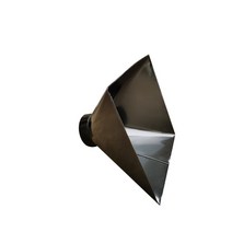 집진기 연결 부품 부속 Y자형 3방향 연결구 집진기헤드 흡입포트, 큰 흡입구 40x35cm