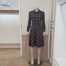 BCBG BCBG 어게인 체크원피스 B1C8O621