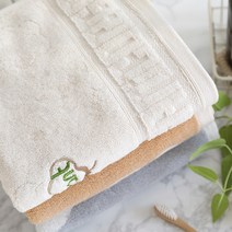 리빙유진 친환경 오가닉수건 싼뜨 유기농타올 170g, 무염