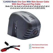 후방카메라 대형차후방카메라 화물차 새로운 Wifi 대쉬 캠 자동차 DVR 아우디 a3 a4 a5 a6 a7 a8 q2 q3 q5, 05 AD02 Black One Rain_02 32G