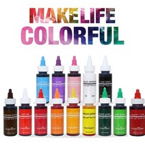 식용색소세트 쿠키만들기재료 물감 천연 마카롱 베이킹믹스 컵케이크 아이싱칼라, 리쿠아젤 포레스트그린 2.3온스