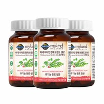 마이카인드 유기농 철분제 1684mg 30정 x 1개, 3개