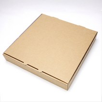 다포장 피자박스 12인치 사각 무지 크라프트 피자포장, 100장