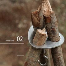 캠핑 삼각 고리 브라켓 랜턴걸이 냄비걸이 인디언행어, 본상품