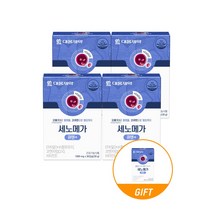 4+1 대웅제약 세노메가 오메가3와 코큐텐 큐텐+ 5박스5개월분 혈행 혈압 동시케어! 항산화 비타민E