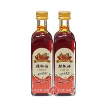 [수연중국식품] 중국오일 기름 고추기름, 2병, 60ml