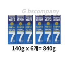 페리오 토탈7 오리지널 어드밴스 치약 120g / 프로폴리스 함유, 3개, 840g