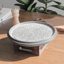 캠핑바베큐 세라믹코팅 구이용돌판 돌구이불판 고기판