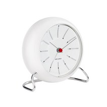 아르네 야콥센 덴마크 로젠달 탁상시계, 다크그레이 43694